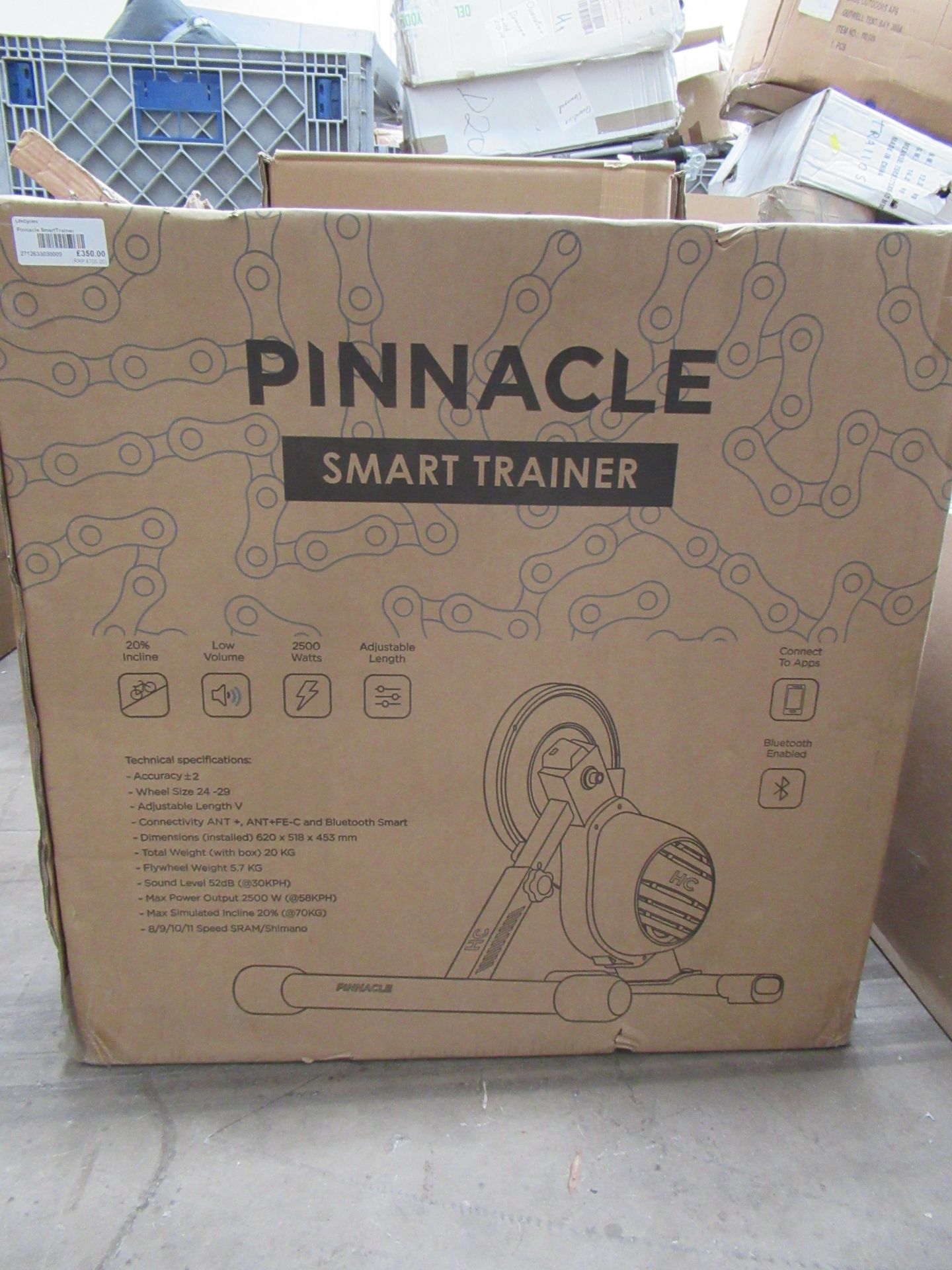 Pinnacle HC Turbo Smart Trainer - boxed (RRP£599)
