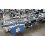 Herzog + Heymann Type 091-72-3.3m throughfeed vacuum conveyor, 720mm wide (internal) x 3,300mm