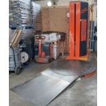 Loveshaw Palletmaster rotary pallet wrapper, Serial Number and Year Unknown, A risk assessment and