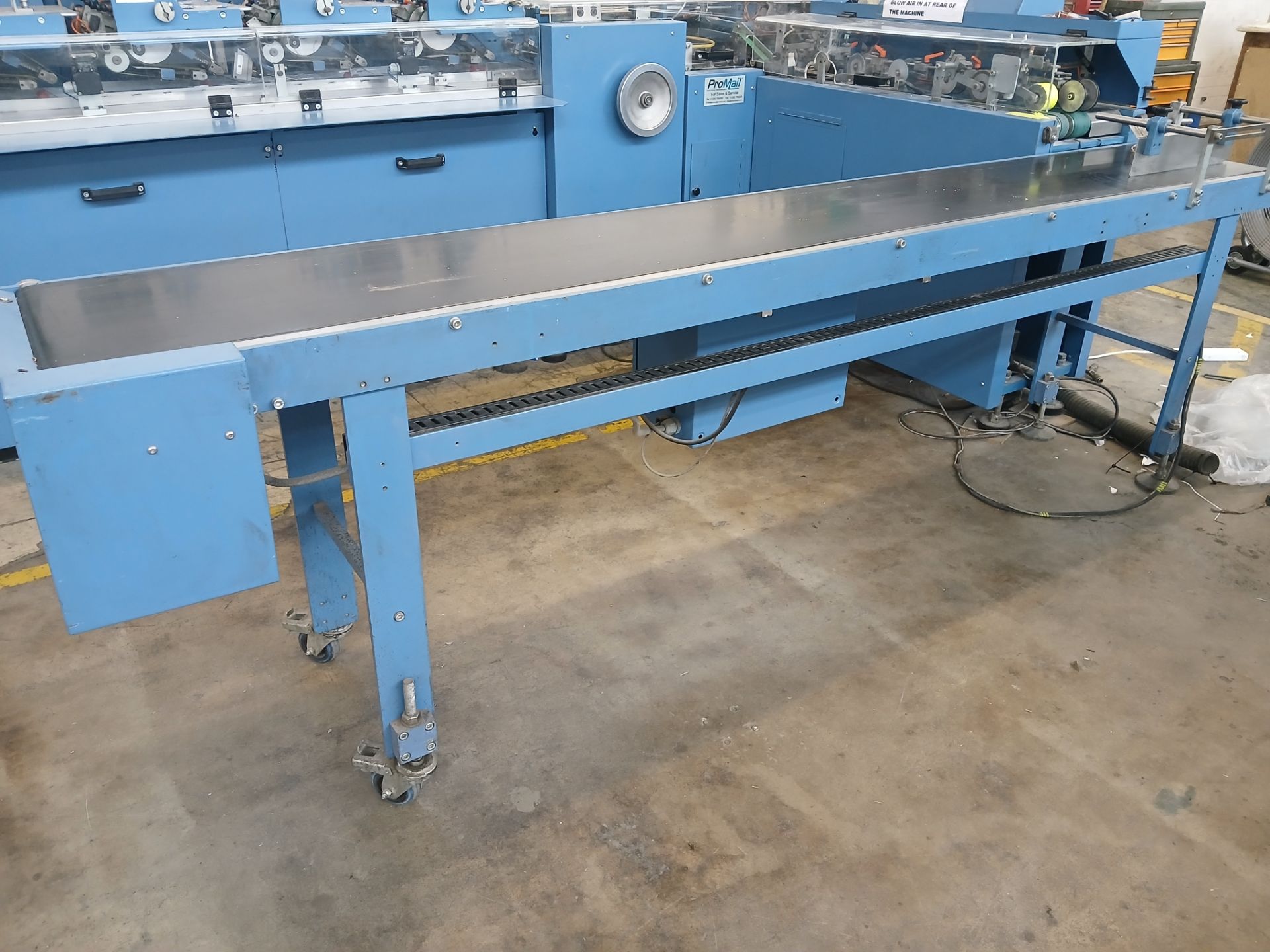 Buhrs/Promail BB300 6 station insertion line, Year believed to be 2001, with V710 feed unit and - Bild 12 aus 16