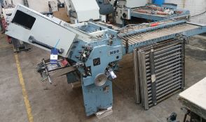 MBO T72 FW-2-72/6 folding unit, Serial Number 9706 16966 with 3 : additional plates. A Risk