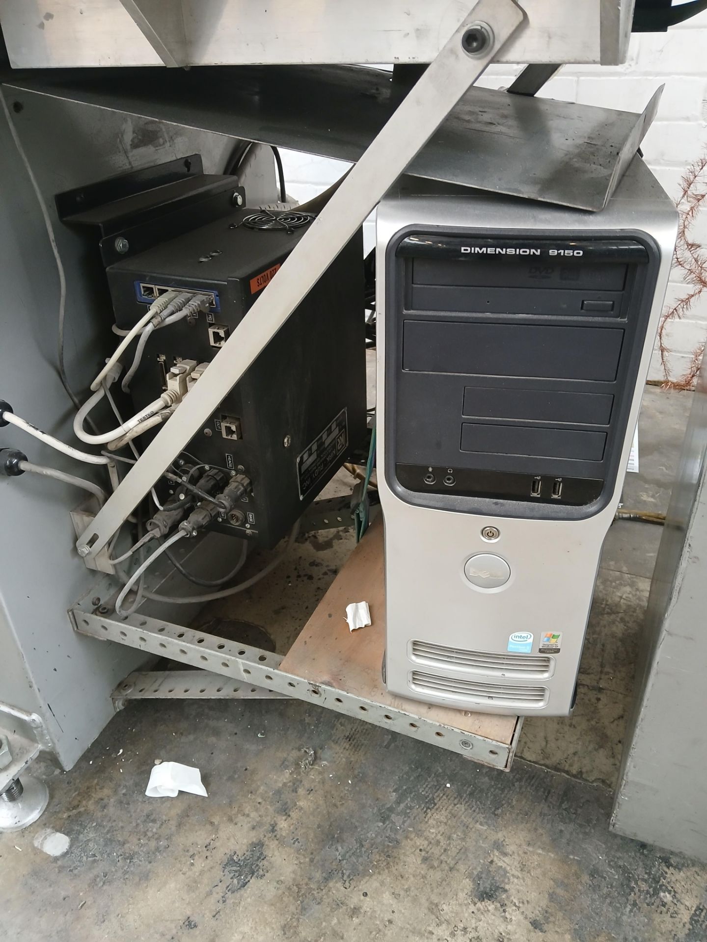 Kirk-Rudy 215V throughfeed jetmail system, Serial Number 9995176 with Dell Dimension 9150 PC control - Image 6 of 9