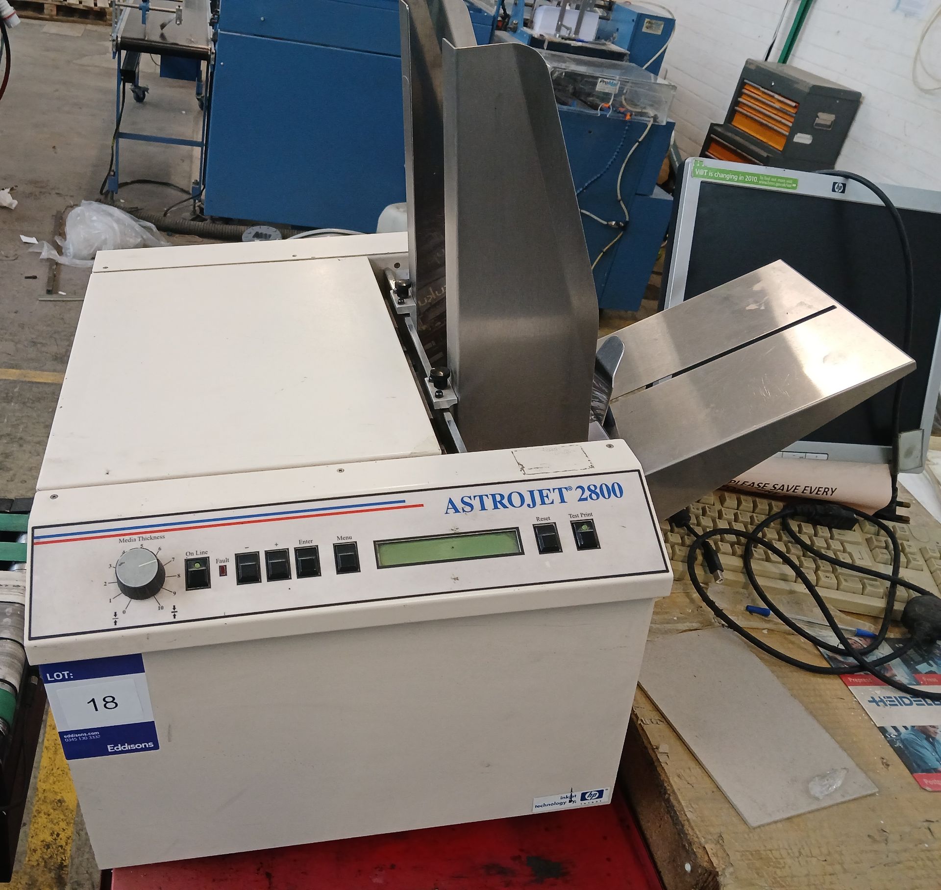Astrojet 2800 high speed address printer, 240V - Image 3 of 3