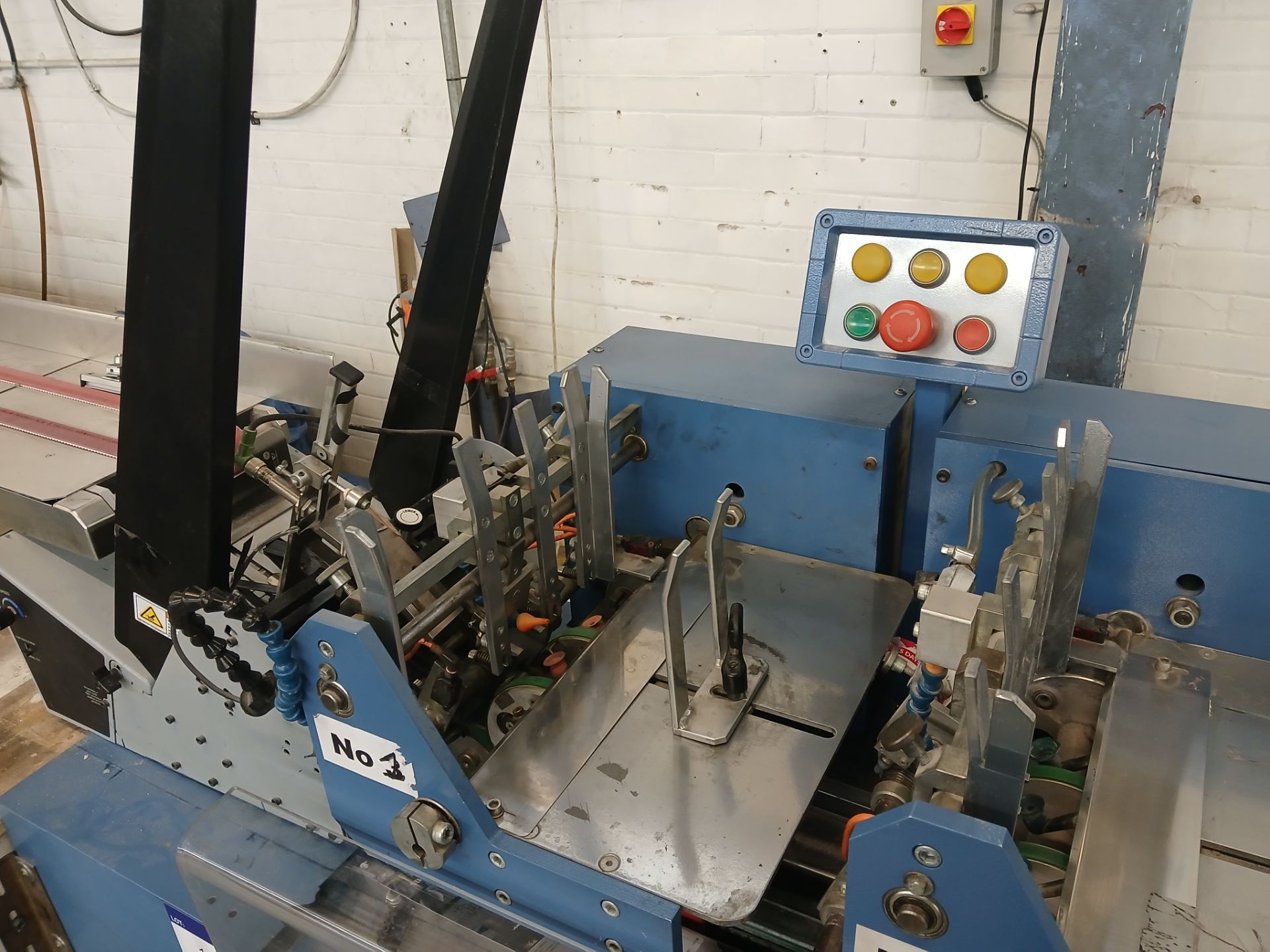 Buhrs/Promail BB300 6 station insertion line, Year believed to be 2001, with V710 feed unit and - Bild 3 aus 16