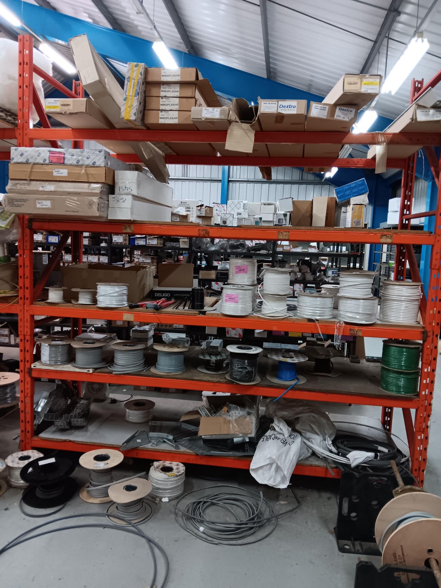 Large Quantity of Electrical Supplies Stock Including Assorted Cable, Conduit & Fittings, Wiring - Image 5 of 31