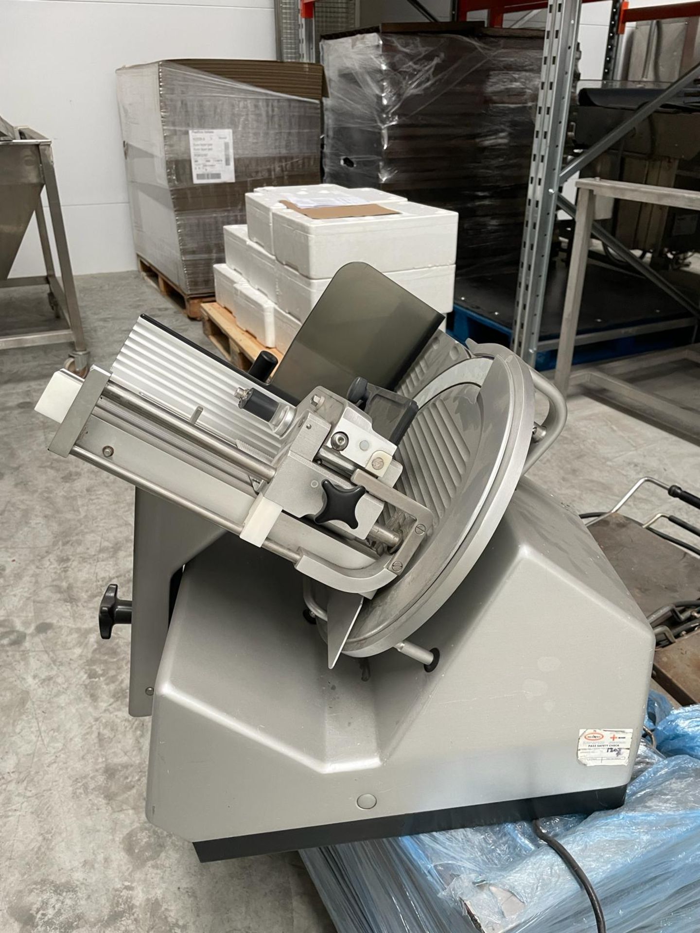 Bizerba SE 12D Meat slicer. Please note this lot is located at Unit 29, Ridge Way, Iver, Bucks, - Image 6 of 11