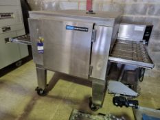 Lincoln Impinger Model 1421-F15E. Impinging oven, Stainless Steel Belt 1800 x 750 mm with 4 Heads. 2
