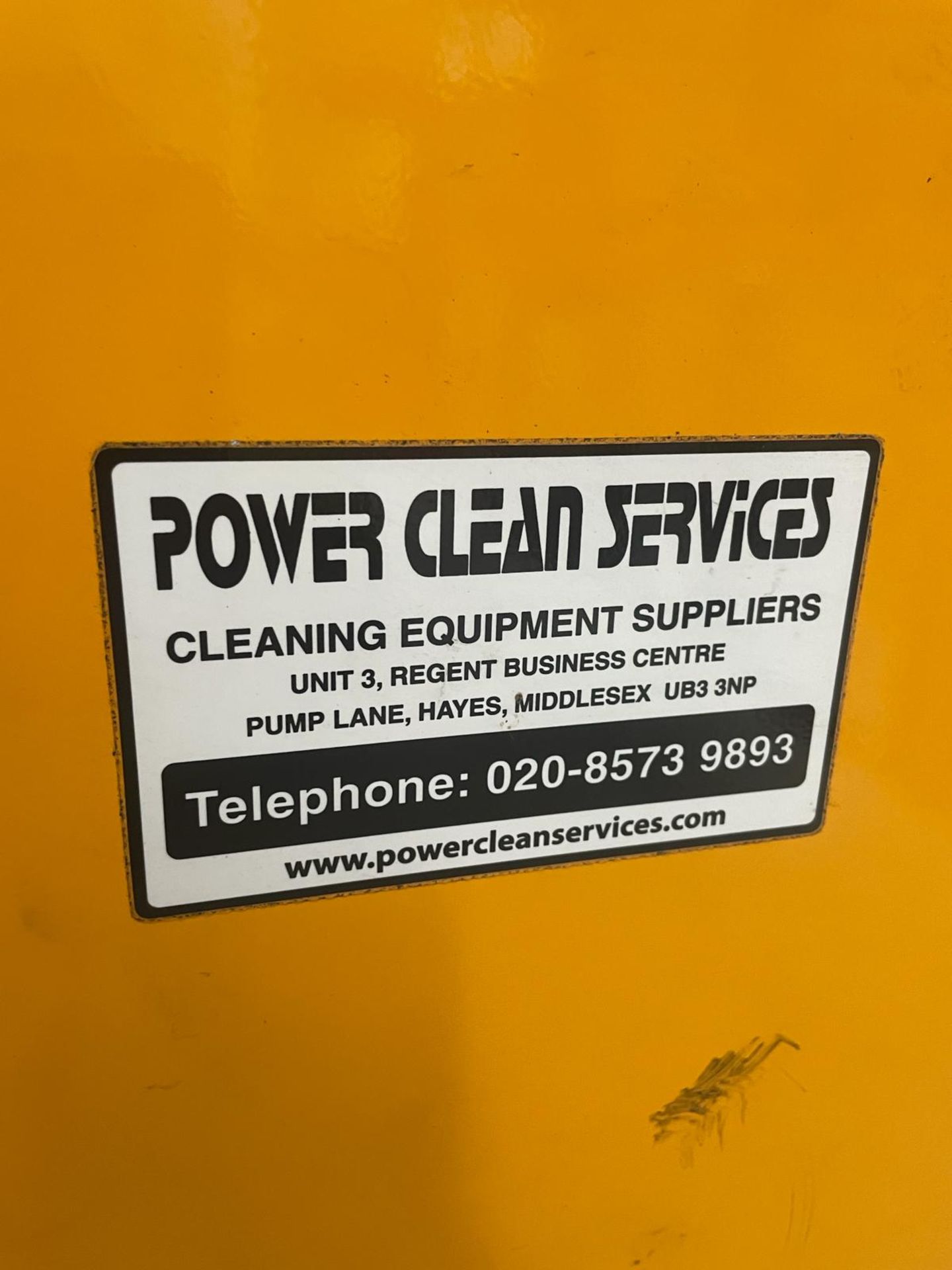 Powerclean 3 Phase Steam Cleaner in Cabinet. Please note this lot is located at Unit 29, Ridge - Bild 4 aus 5