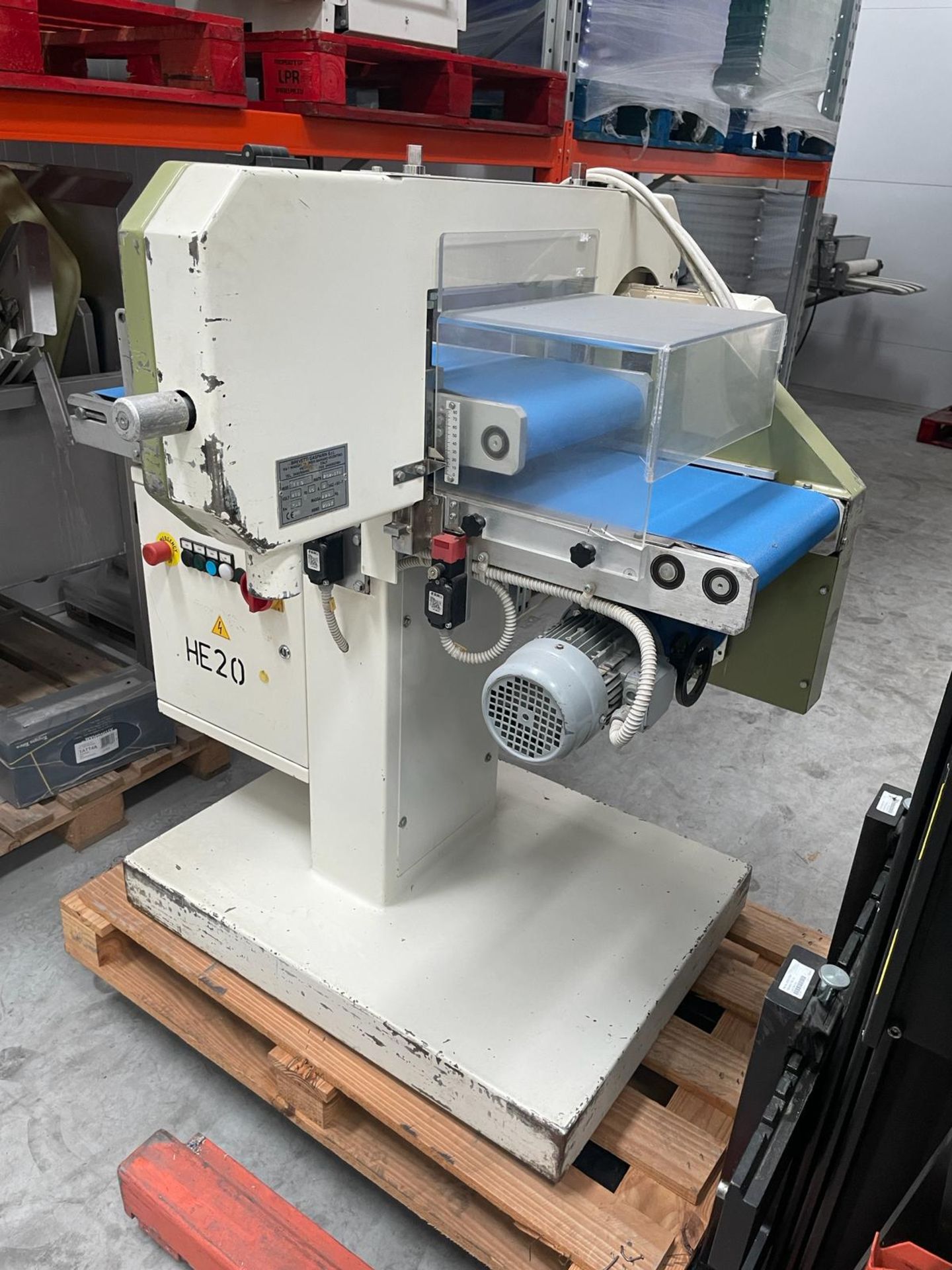 Brevetti Gasparini Horizontal Slicer. Model 110. YOM 2007. 300 mm belt width. Please note this lot - Image 6 of 10