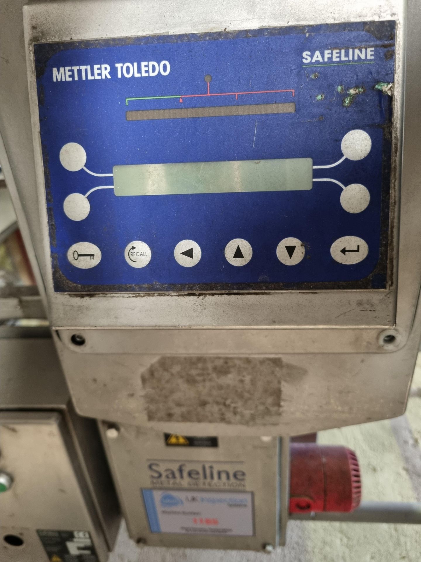 Mettler Toledo Safeline Metal Detector. Certus. 550 x 170 mm Aperture. 1500 mm conveyor 500 belt. - Image 2 of 3