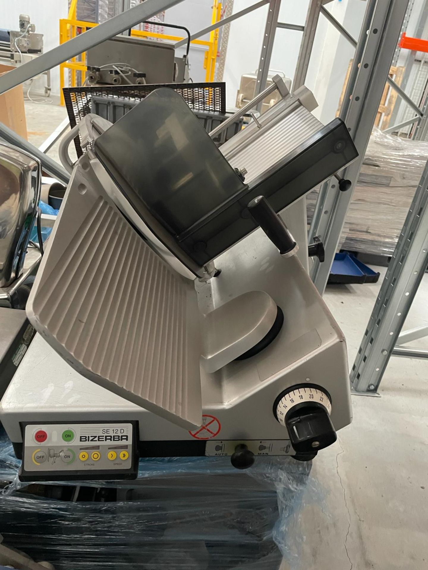 Bizerba SE 12D Meat slicer. Please note this lot is located at Unit 29, Ridge Way, Iver, Bucks, - Image 2 of 11