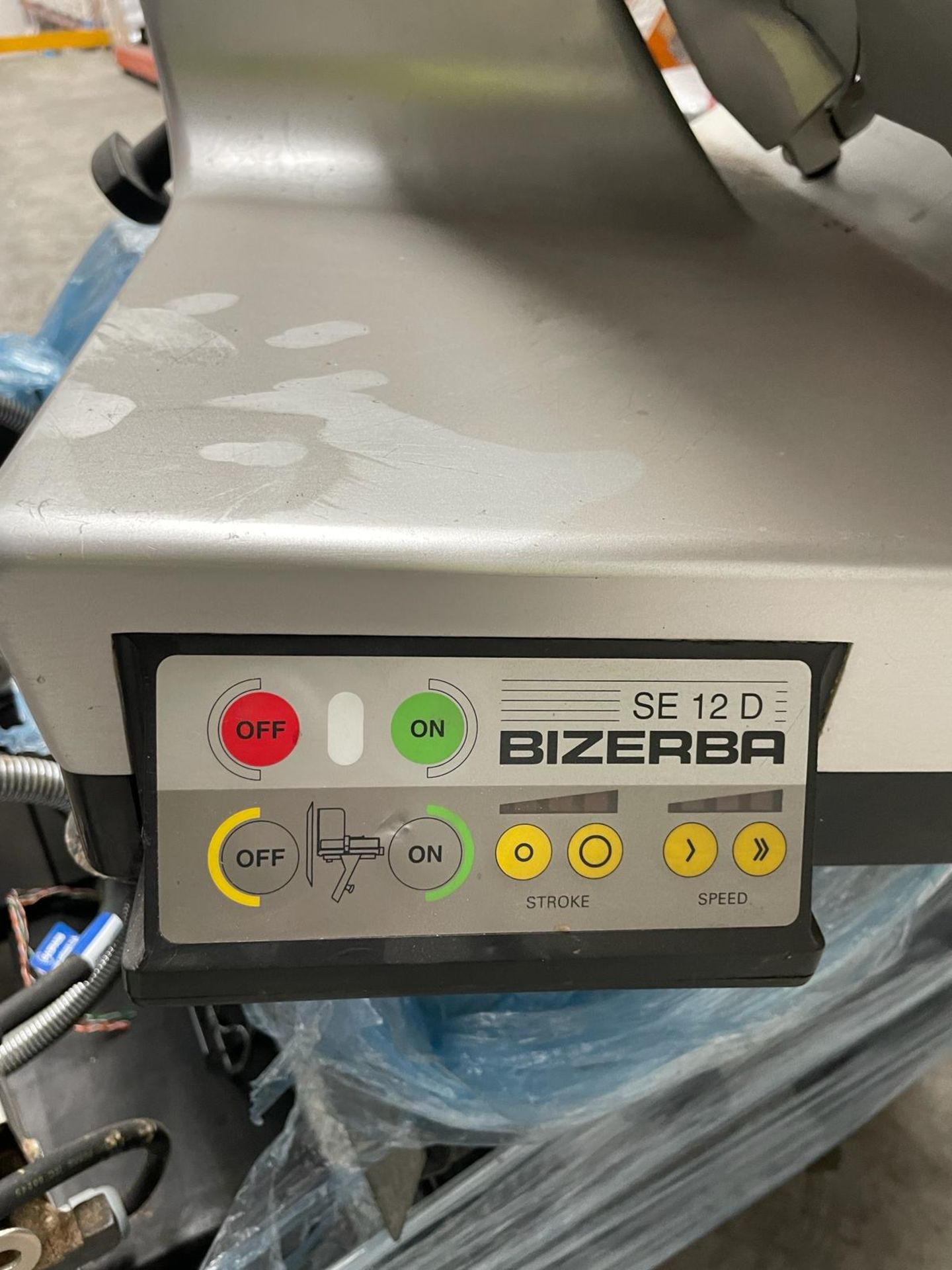 Bizerba SE 12D Meat slicer. Please note this lot is located at Unit 29, Ridge Way, Iver, Bucks, - Image 9 of 11