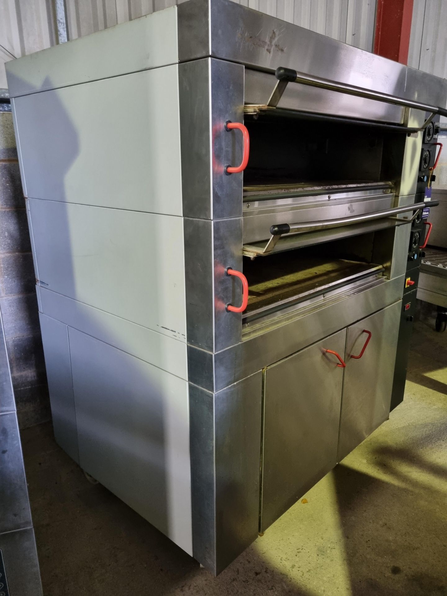 2 Deck Electric Oven with Twin cooling cabinets below with 8 x rack shelves, 1400 x 1600 x 1850 - Bild 8 aus 8