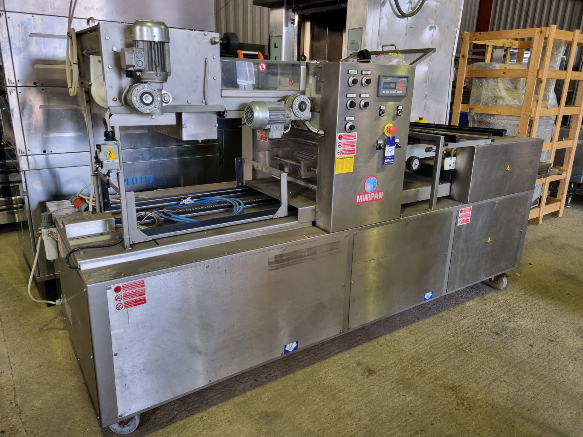 Mini Pan GRX-BAT. 2006. Mini Breadsticks unit. 3600 x 1400 x 1700 mm. Please note this lot is