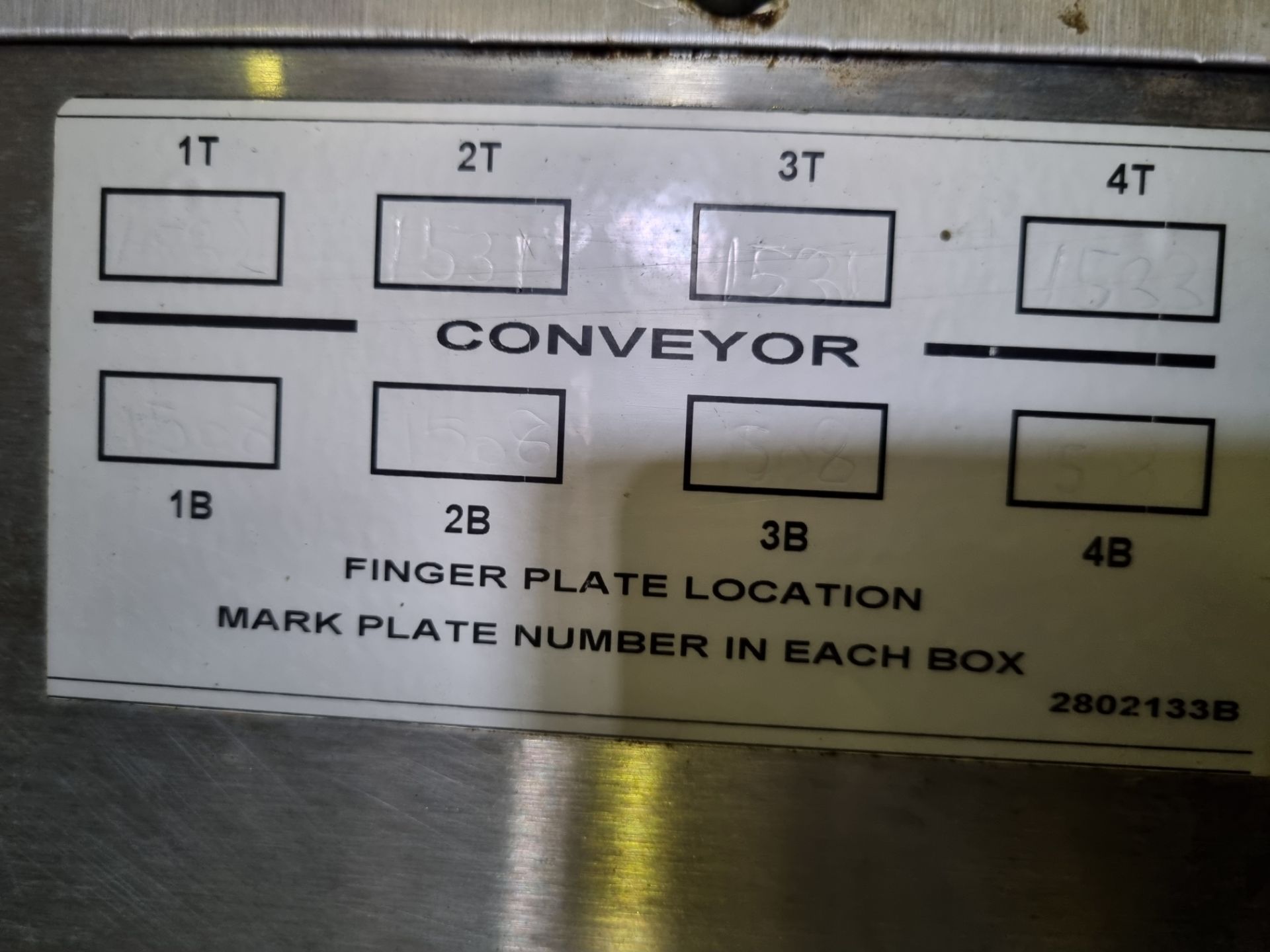 Lincoln Impinger Model 1421-F15E. Impinging oven, Stainless Steel Belt 1800 x 750 mm with 4 Heads. 2 - Image 3 of 6