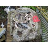 Quantity of wire rope slings etc to pallet