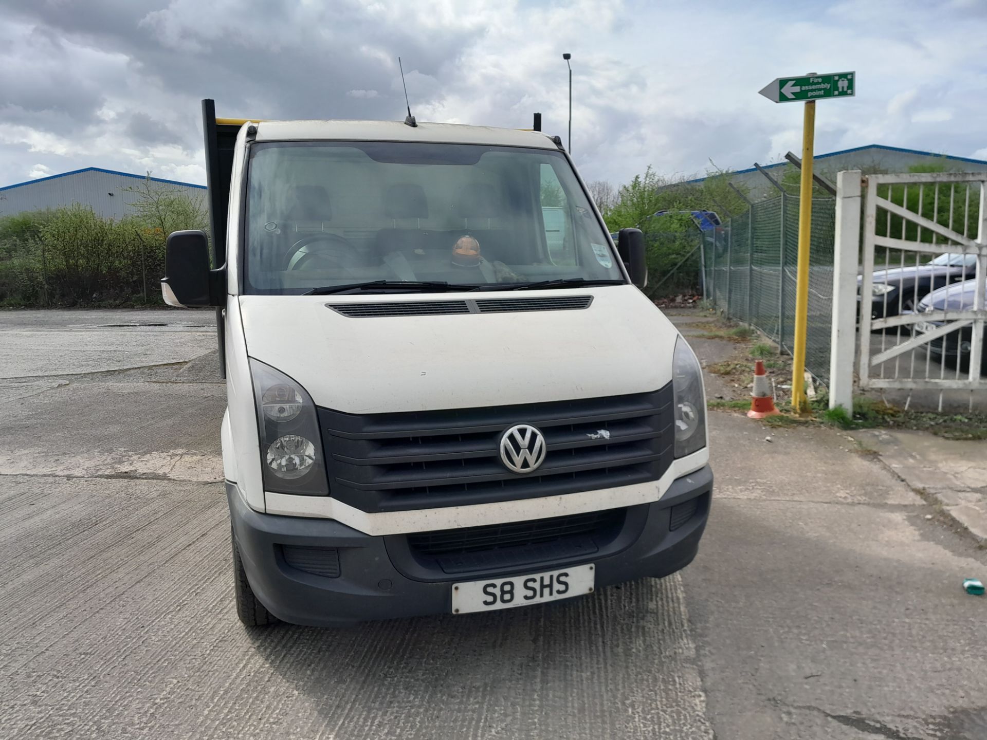 Volkswagen Crafter CR35 LWB 2.0 TDI Double Cab Dropside Van, with Ingimex Dropside body, - Image 2 of 9