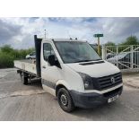 Volkswagen Crafter CR35 LWB 2.0 TDI Double Cab Dropside Van, with Ingimex Dropside body,