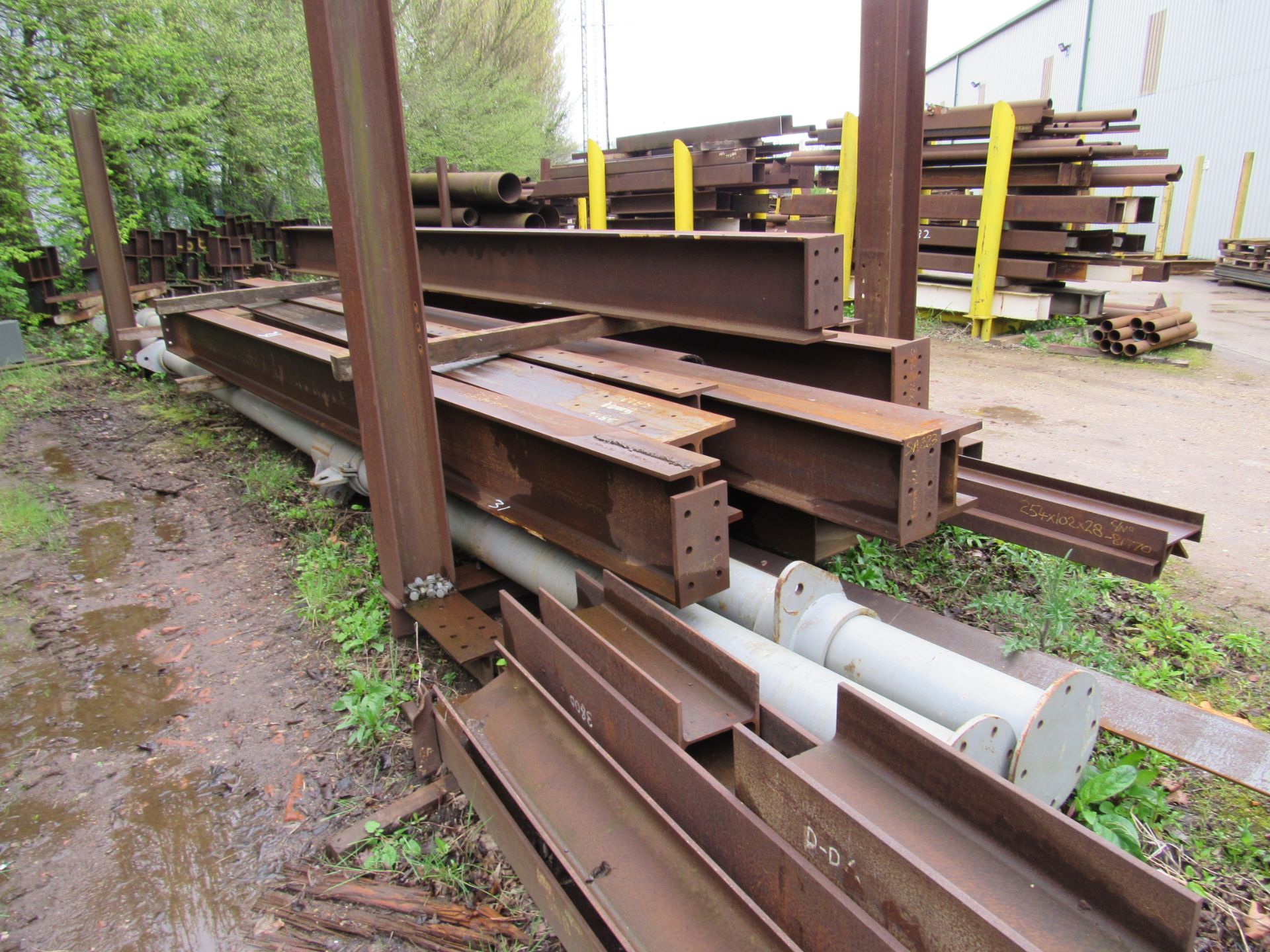 Large quantity of I Beam to bay - Bild 3 aus 3