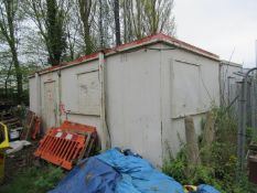 Secure site office 7.315m x 3.3m