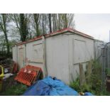 Secure site office 7.315m x 3.3m