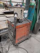 Kempp RA450 mig welder with F40 wire feed, torch and clamp (bottle not included)