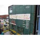 40ft Shipping/storage container (Green)