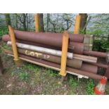 Quantity of assorted steel tube