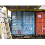 40ft Shipping container (Blue Delayed collection until lot 52 and 53 have been collected