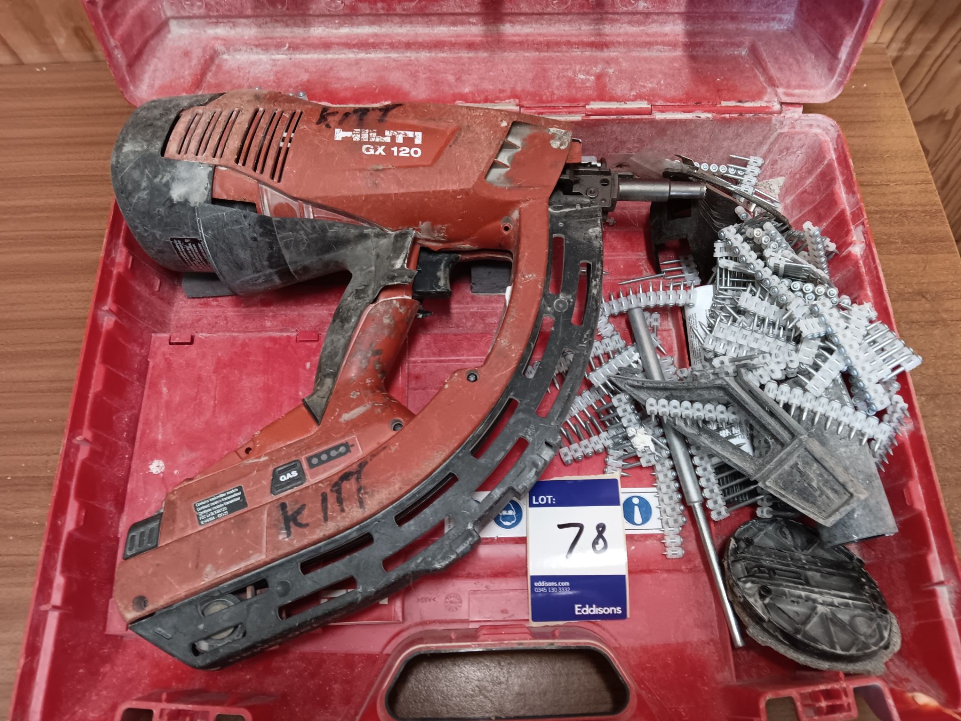 Hilti GX120 Gas Powered Nail Gun