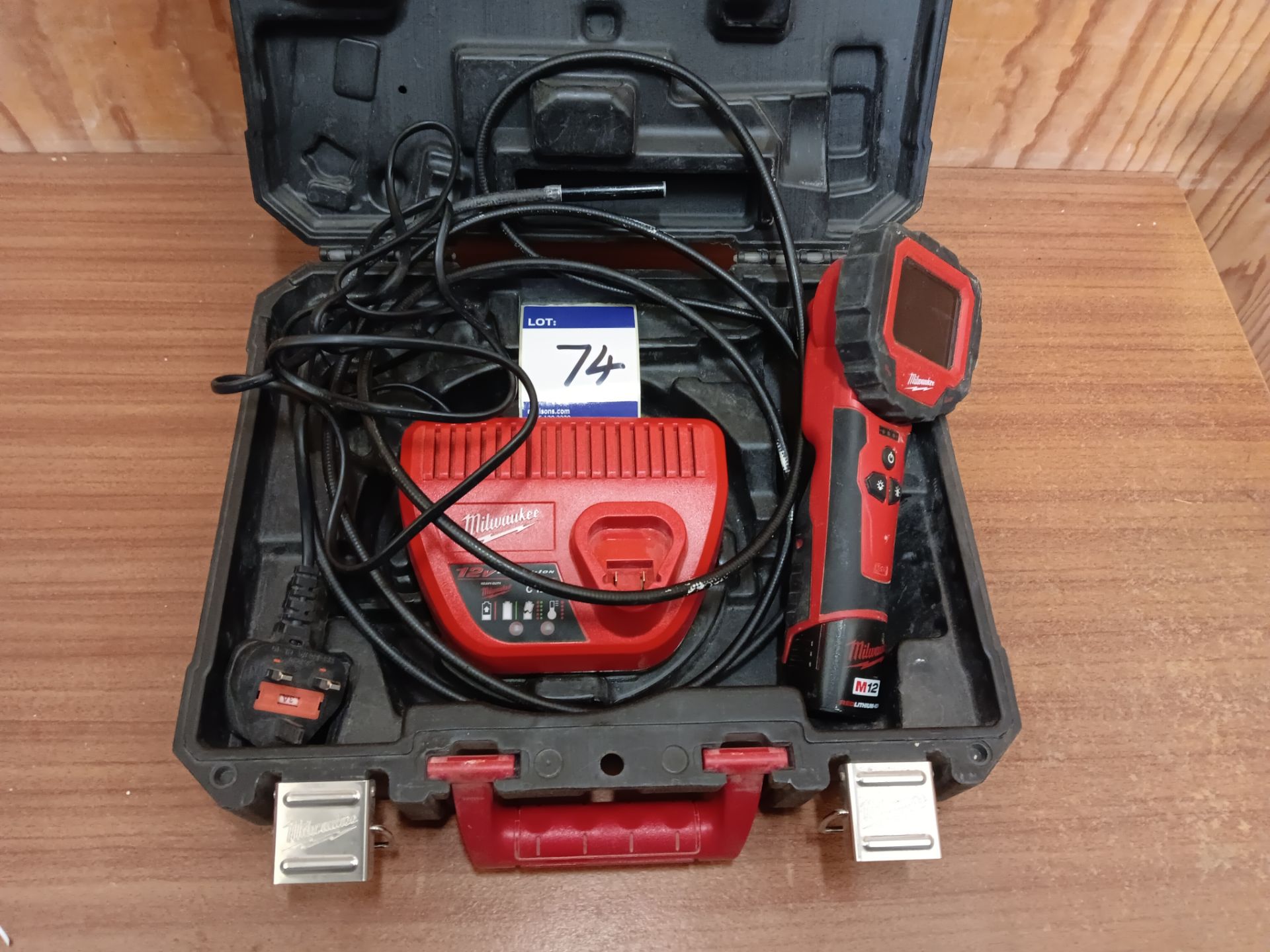 Milwaukee Inspection Camera with Battery & Charger