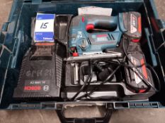 Bosch GST 18V-Li Jigsaw with 2 x Batteries & Charger