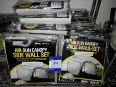 16 x Maypole Air Sun Canopy Side Wall Set (Please note, Viewing Strongly Recommended - Eddisons have