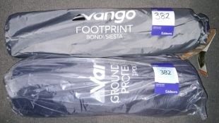 Vango Footprint Bondi / Siesta, and Vango GroundSheet Protector GP003 (Please note, Viewing Strongly