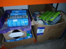 Assortment of Gas Cartridges, to 2 x Boxes (Please note, Viewing Strongly Recommended - Eddisons