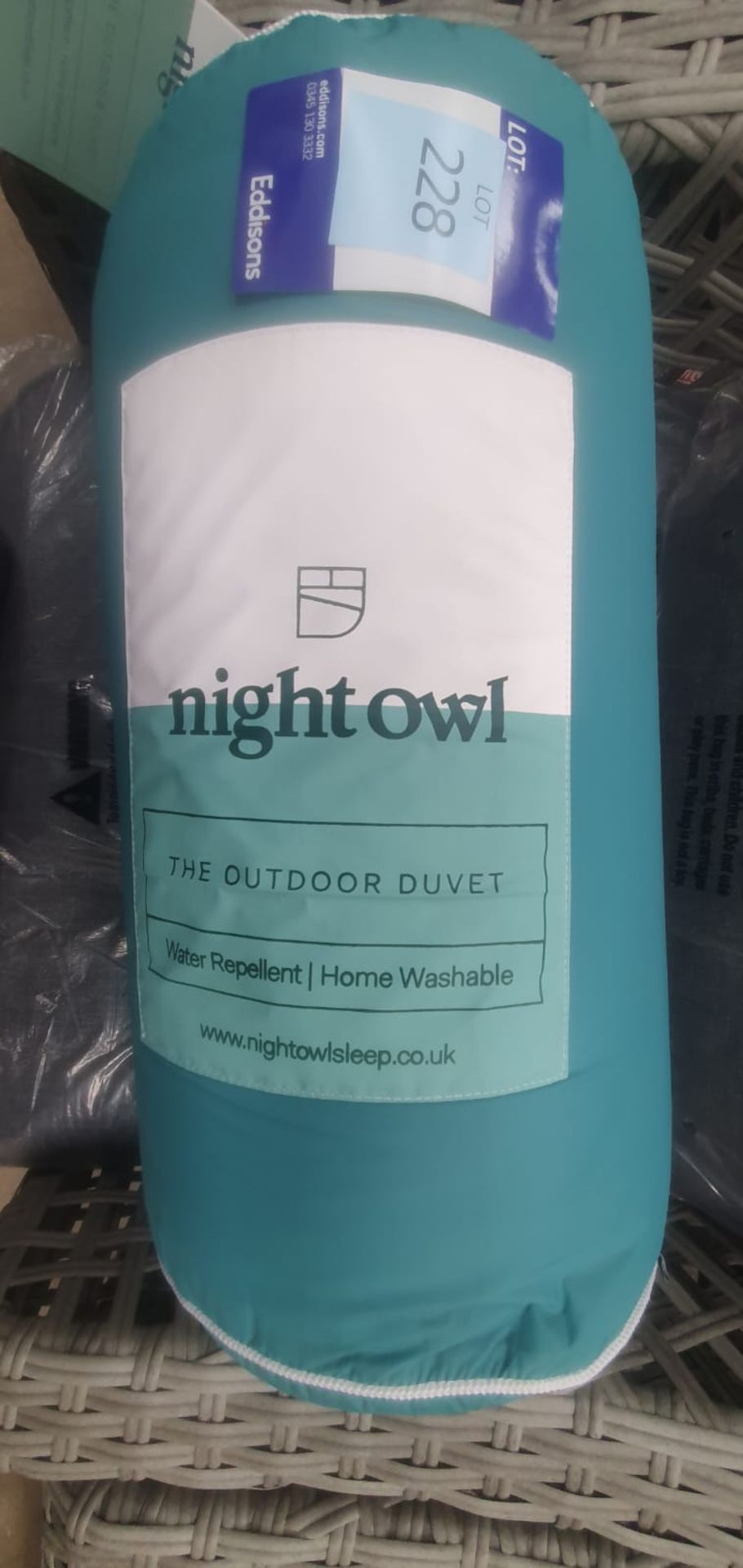Night Owl The Outdoor Duvet (Please note, Viewing Strongly Recommended - Eddisons have not inspected