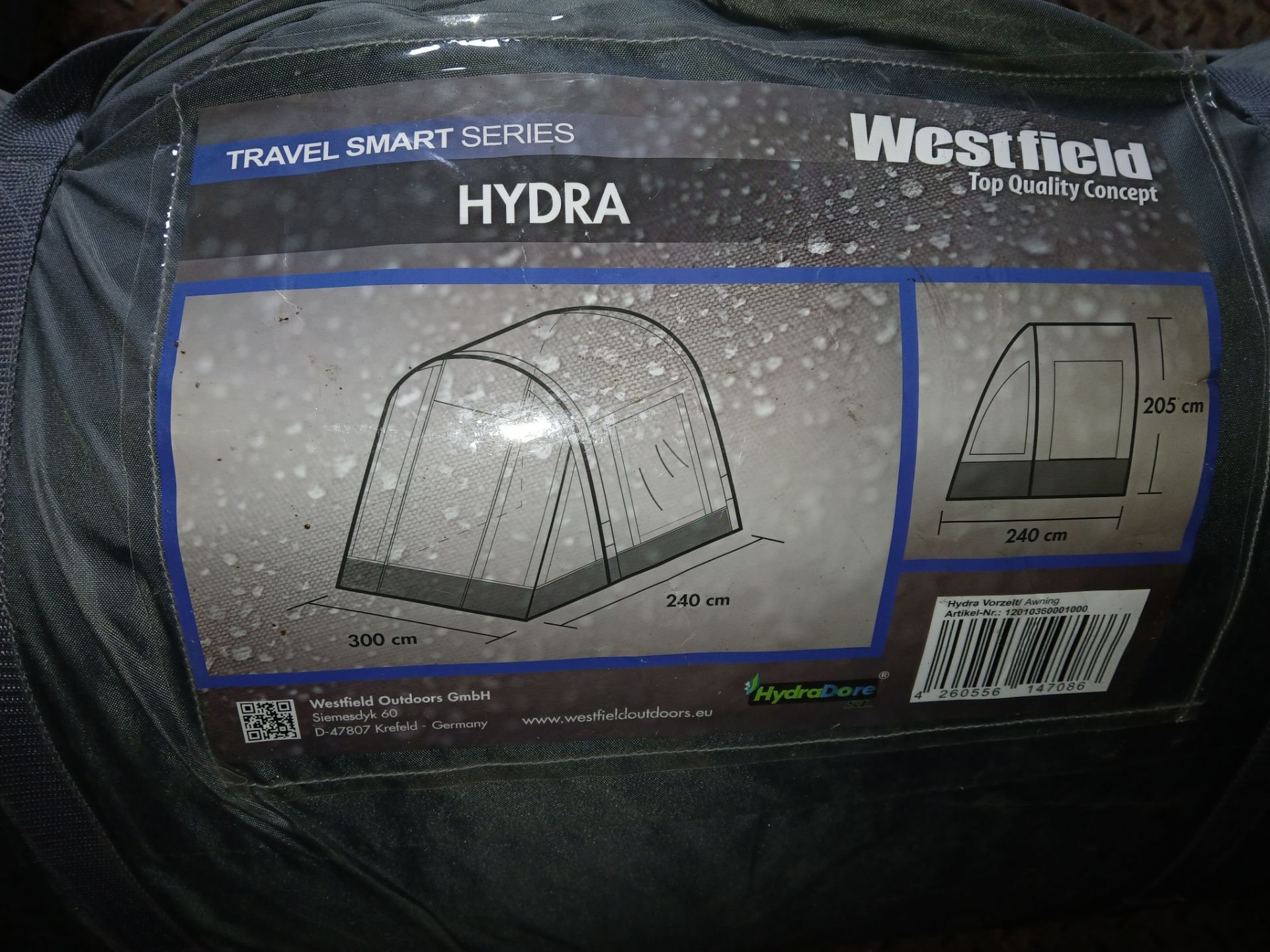 Westfield Traval Smart Series Hydra Awning (Please note, Viewing Strongly Recommended - Eddisons - Image 2 of 4