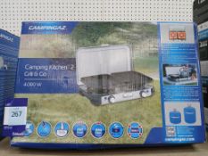 Campingaz Camping Kitchen 2 Grill & Go, 4000W (Please note, Viewing Strongly Recommended -