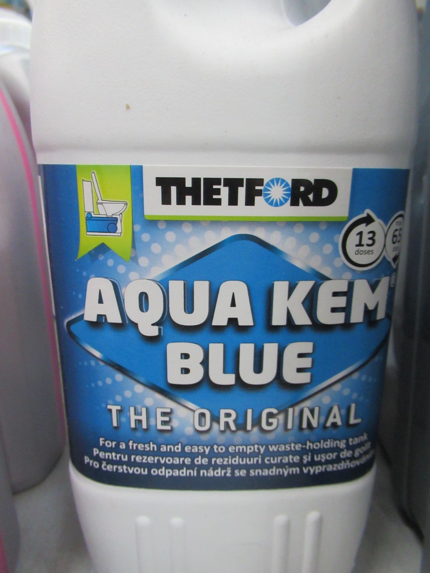 3 x Thetford Aqua Kem Blue (Please note, Viewing Strongly Recommended - Eddisons have not - Bild 2 aus 2