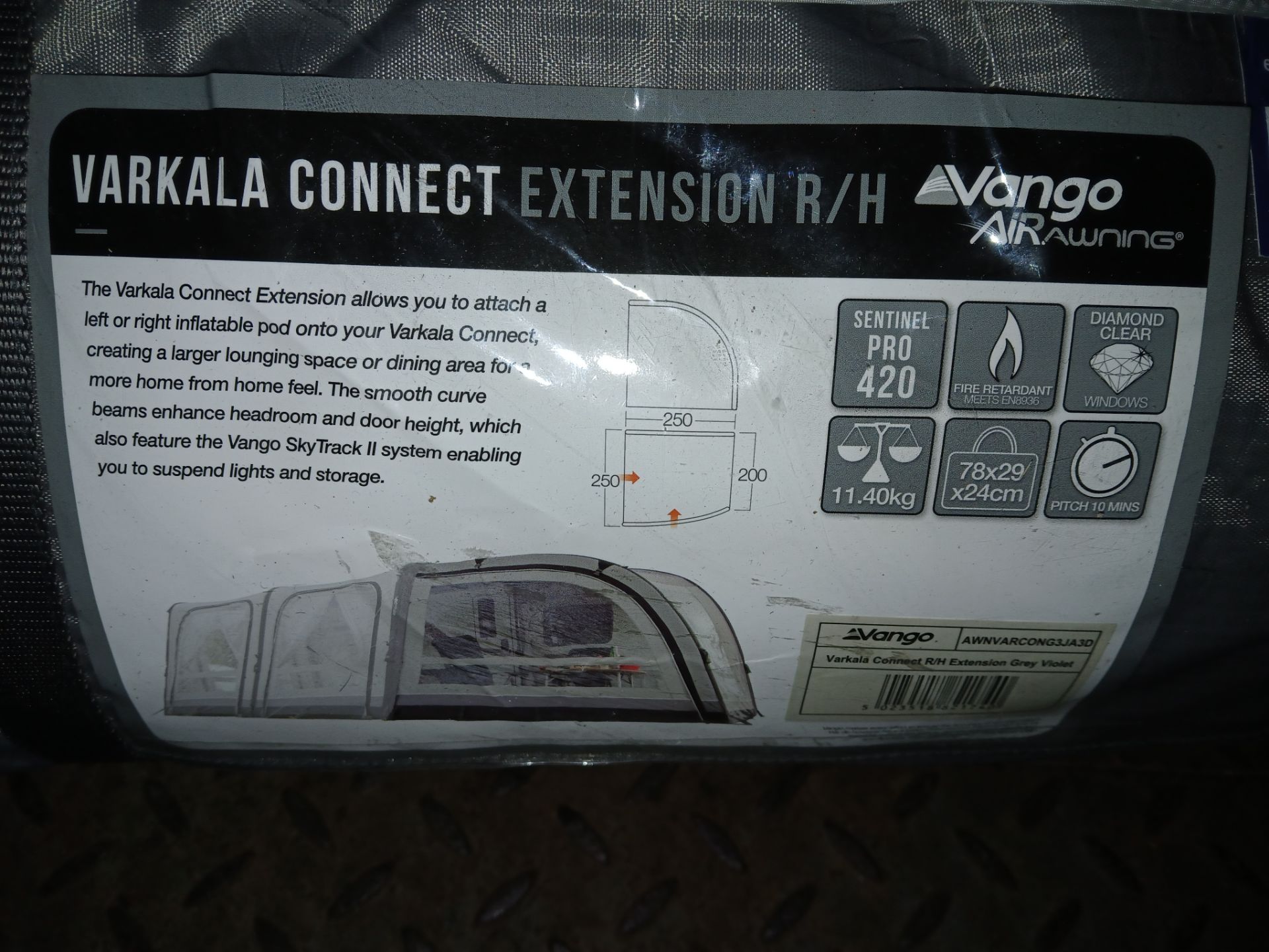 Vango Air Awning Varkala Connect Extension R/H - May be comptaible with Lot 106 (Please note, - Bild 2 aus 3