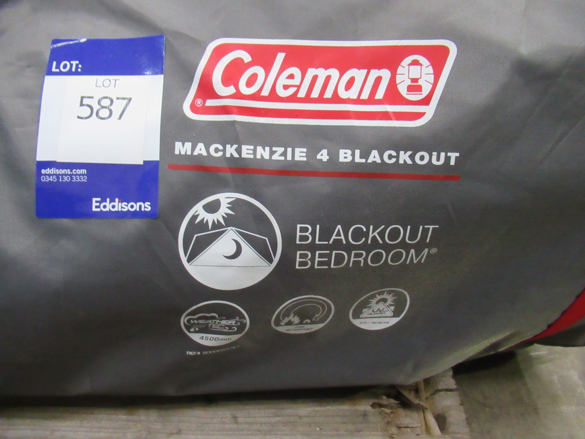 Coleman MacKenzie 4 Blackout Tent (Please note, Viewing Strongly Recommended - Eddisons have not - Image 2 of 3