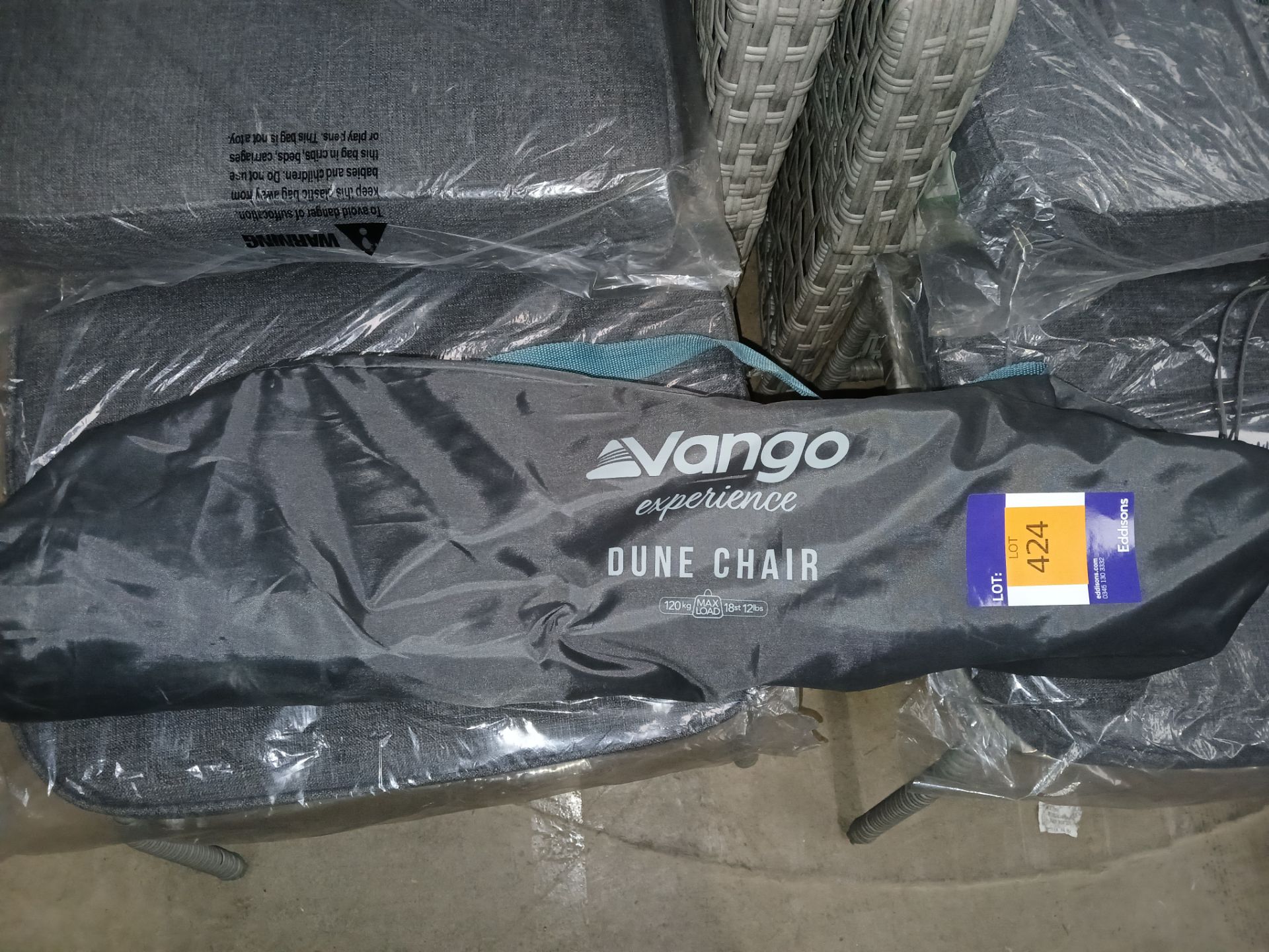 Vango Experience Dune Chair (Please note, Viewing Strongly Recommended - Eddisons have not inspected