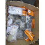 Box of Assorted Caravan Towing accessories (Please note, Viewing Strongly Recommended - Eddisons