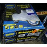 2 x Maypole Motorcycles Covers (Please note, Viewing Strongly Recommended - Eddisons have not