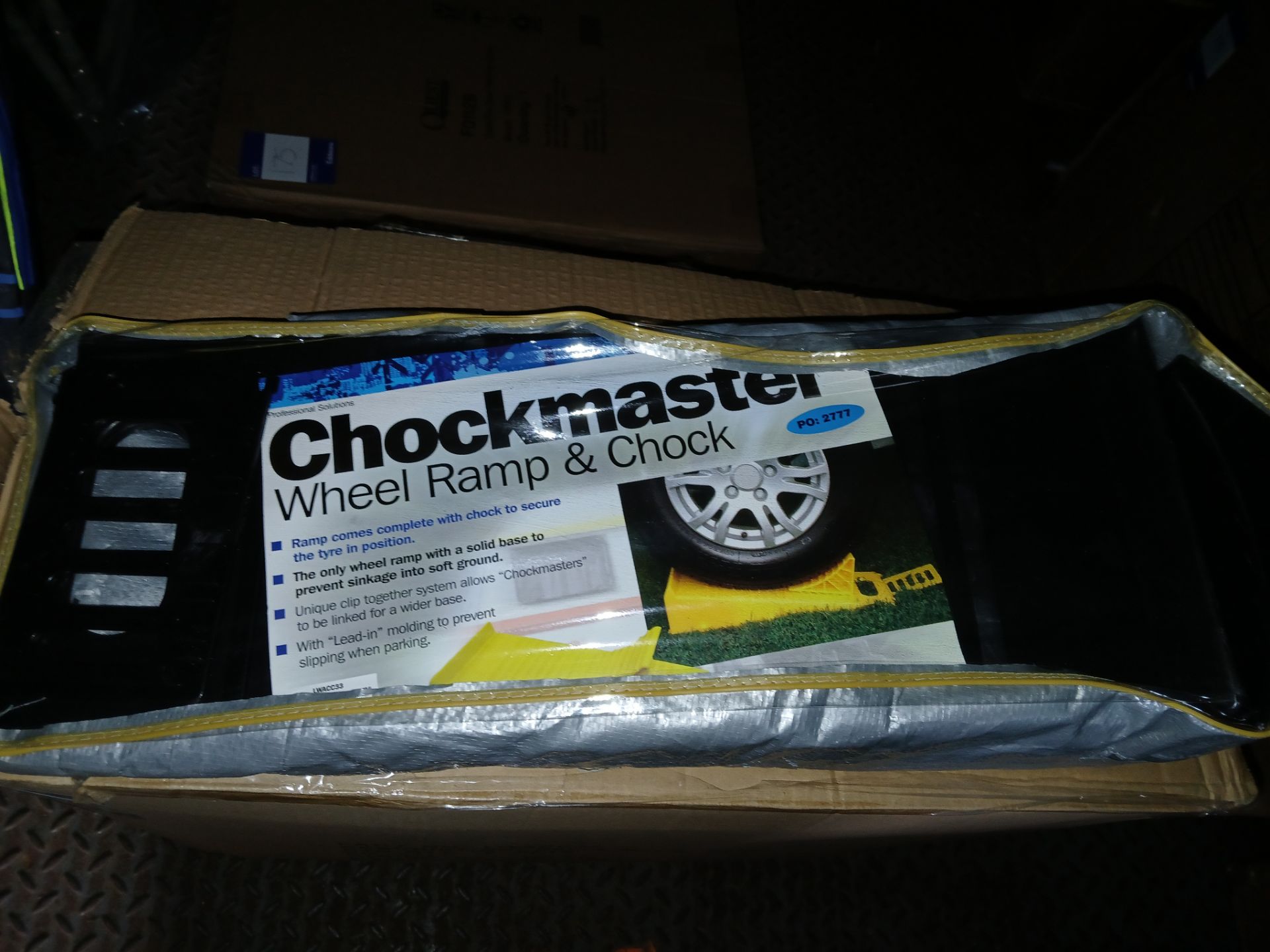 6 x Sets of Chockmaster Wheel Ramp and Chock (Please note, Viewing Strongly Recommended - Eddisons - Image 2 of 2