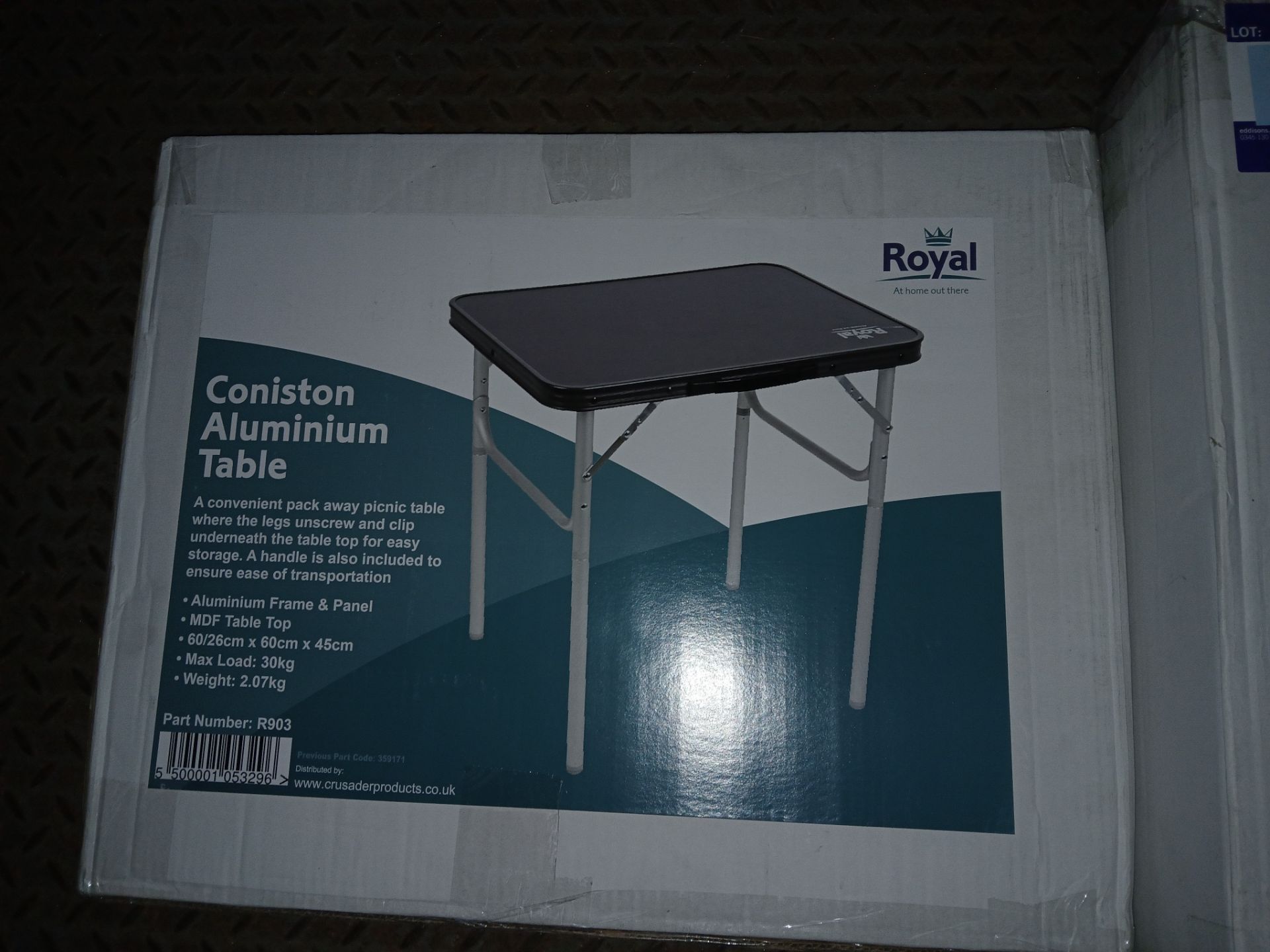 Royal R723 Easy Up Large Storage Units, and Royal R903 Coniston Aluminium Table, and Royal R912 - Image 4 of 5