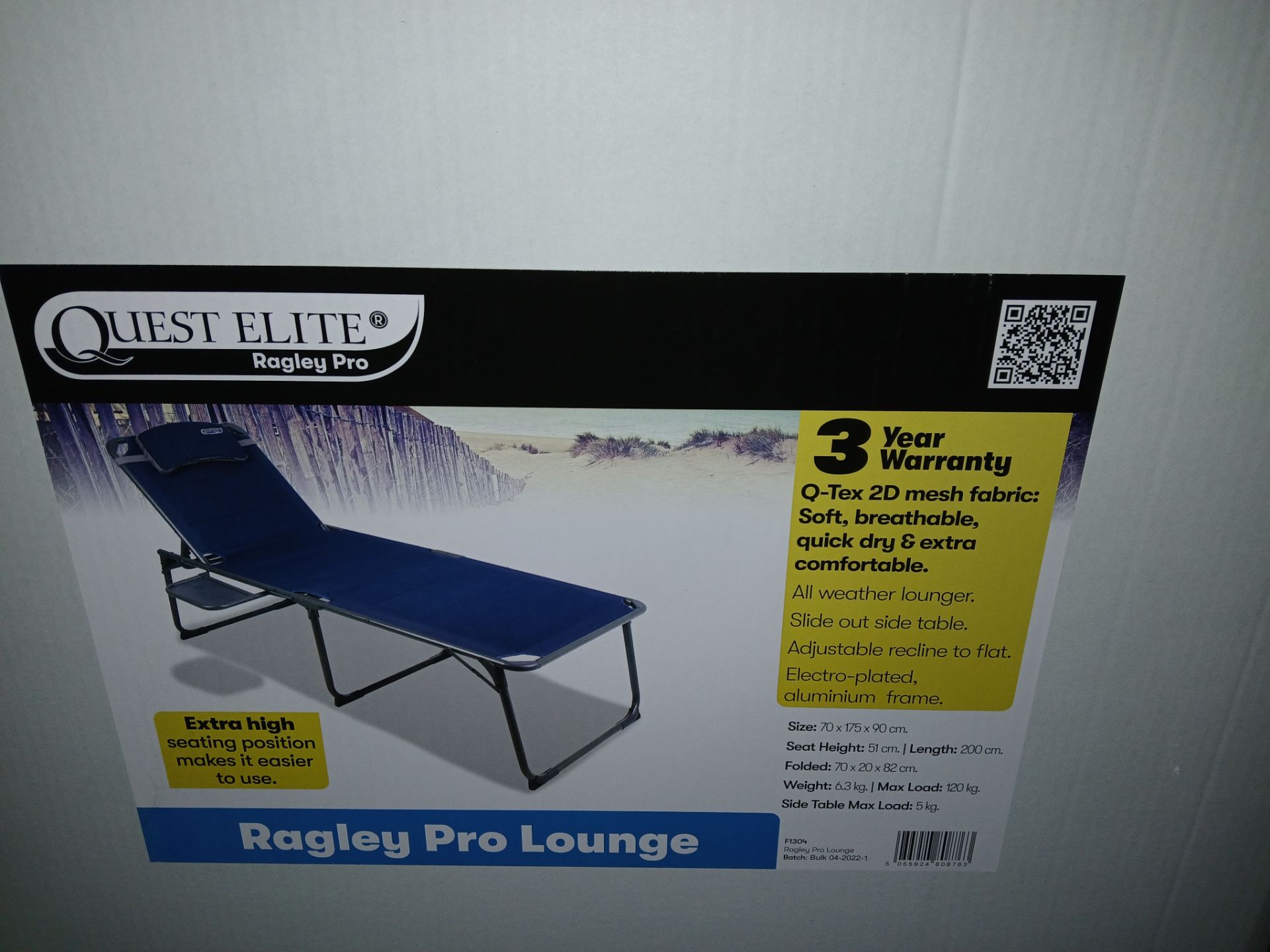 2 x Quest Elite F1304 Ragley Pro Lounge Chair (Please note, Viewing Strongly Recommended - - Bild 2 aus 3