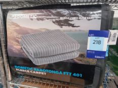 2 x Dometic Rarotonga FTT 401 Fleece Carpet (Please note, Viewing Strongly Recommended - Eddisons