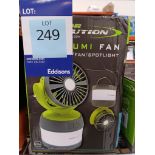 3 x Outdoor Revolution 3 in 1 Lumi Fan (Please note, Viewing Strongly Recommended - Eddisons have