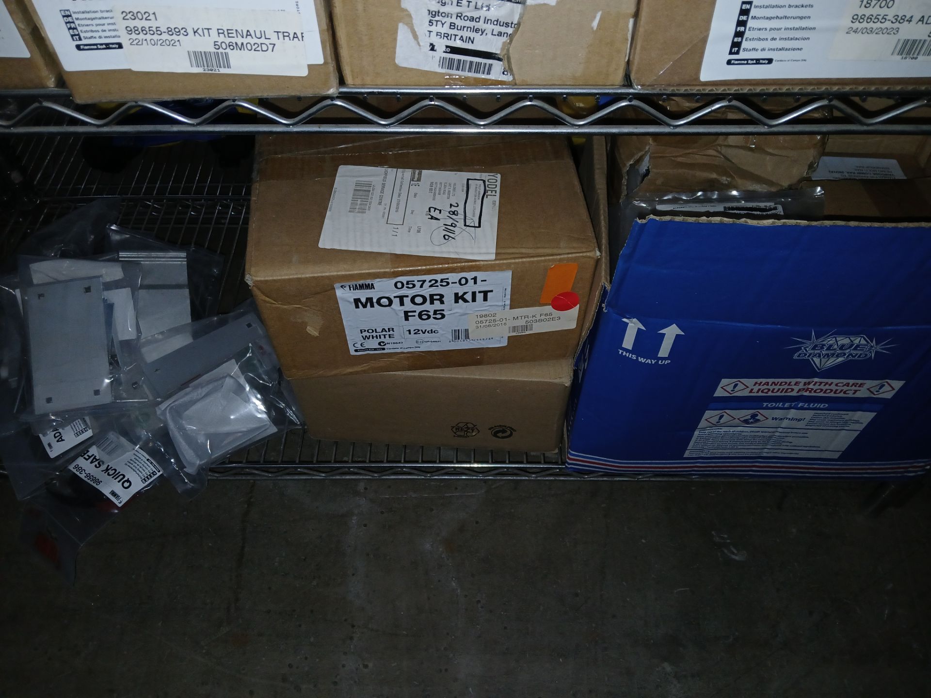 Contents to Bay of shelving, to include Assortment of kits, rail kits, as lotted (Please note, - Image 10 of 10